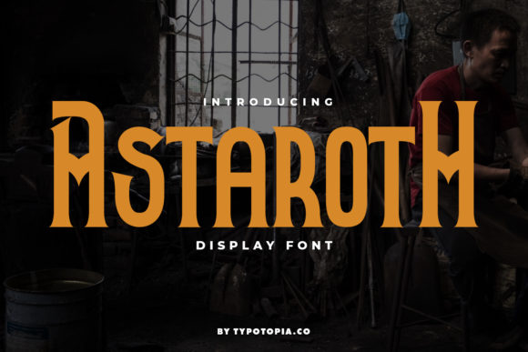 Astaroth: A Vintage Serif Font with Modern Versatility