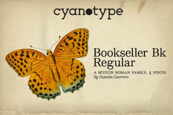 Bookseller Bk Regular for Handmade Projects