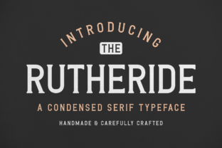 Bring Nostalgia to Your Campaigns with Rutheride Font