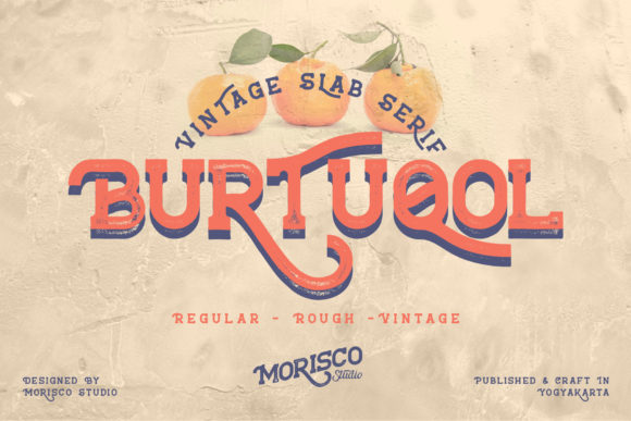 Burtuqol: A Designer's Take on a Slab Serif Font