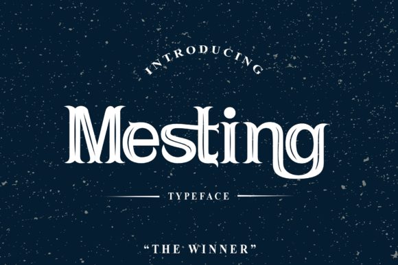 Discover Mesting: A Serif Font That Elevates Digital Branding