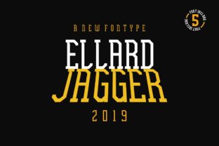 Ellard Jagger: Elevating Campaign Design with Vintage Serif Charm