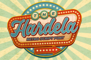 Hardela Script Font for Handmade and Commercial Projects