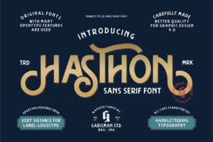 Haston: A Modern Sans Serif Font with Vintage Charm