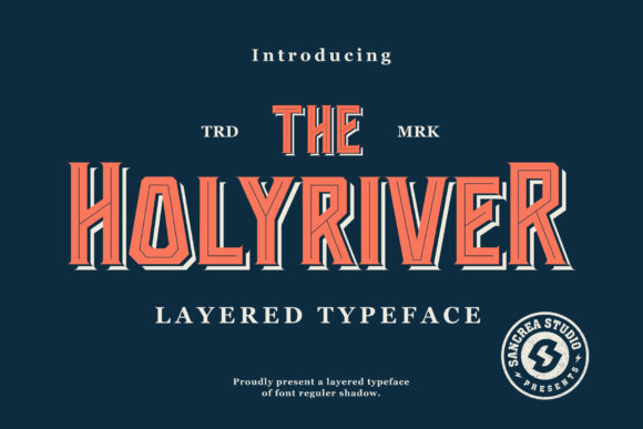 Holyriver Serif Font for Editorial Design