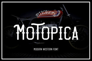 Motopica: A Vintage Font with Modern Appeal for Campaigns