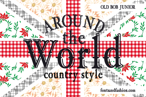 Old Bob Junior: A Serif Font with Country Charm