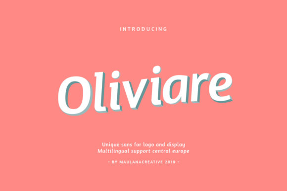 Oliviare: A Vintage Sans Serif Font for Digital Marketing