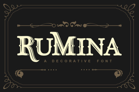 Rumina Serif Font for Bold Branding and Visual Impact