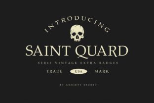Saint Quard: A Sophisticated Serif Font for Branding