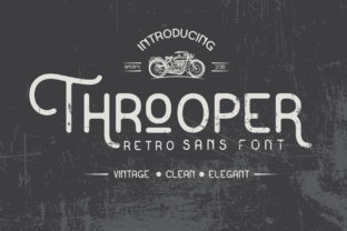 Throoper Font for Bold Branding and Visual Impact