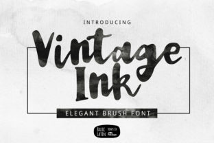 Vintage Ink: A Timeless Script Font for Web Design